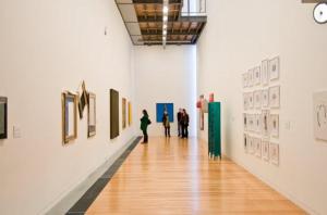 picture of the interior of an art gallery